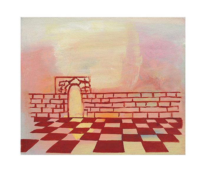 <div style='position:relative;top:10px;'>Tormauer</div><div style='margin-top:15px;font-size:12px'>2004, 84 x 99 cm</span></div>